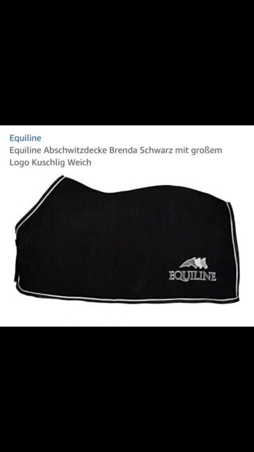 Equiline Abschwitzdecke Brenda M schwarz, Equiline  Equiline , Mara Thönnißen, Pferdedecken, Geilenkirchen, Abbildung 3