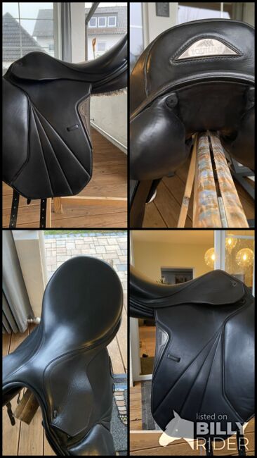 Dressursattel Equiline Competition, schwarz, 17“, Kalbsleder, Equiline Competition, Manuela, Dressage Saddle, Feucht, Image 5