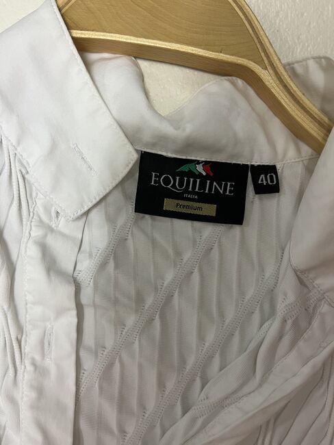 Equiline Damen Bluse weiß Größe 40 ( S ), Equiline, Lilou Stelte, Turnierbekleidung, Meerbusch, Abbildung 5