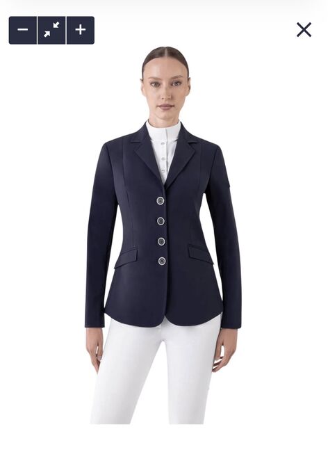 Equiline Damen Turnierjackett wie neu - Grösse S - blau, Equiline Italia Gait X-Cool evo, Anne-Sophie, Turnierbekleidung, Horw