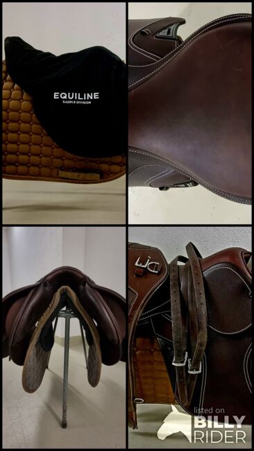 Equiline Springsattel 17"M, Equiline  Marghe, Anusara, Jumping Saddle, Oberreute , Image 5