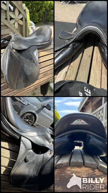 Equiline Springsattel 18Zoll in schwarz, Equiline , Nicolas , Jumping Saddle, Ratekau , Image 6