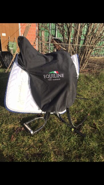 Luxus Dressursattel der Marke Equiline, Equiline, Fiene, Dressage Saddle, Harsum, Image 10