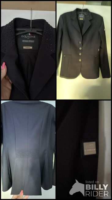Equiline Reit-Jacket mit Strass, Equiline Italia Gioia , Janine K., Turnierbekleidung, Hamburg Sankt Pauli, Abbildung 11
