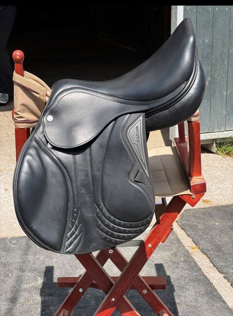 EQUILINE Springsattel 17 zoll, EQUILINE  Challenge , Dana, Jumping Saddle, Neuenrade 