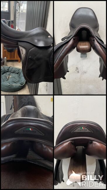 Equiline Springsattel Nick Skelton 17” braun, Equiline Nick Skelton, KDU, Jumping Saddle, Bergheim, Image 16