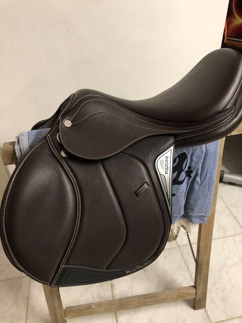 Equiline Springsattel, Equiline  Nick Skelton , Nadine , Jumping Saddle, Bergheim , Image 2