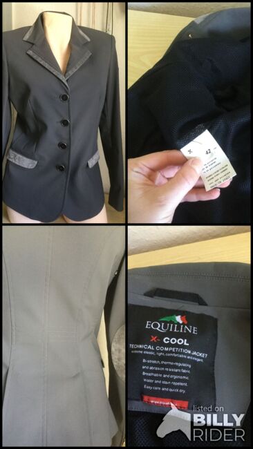 Equiline Turniersakko Grau 36, Equiline Turnierjacket, MM, Show Apparel, Sinsheim, Image 9