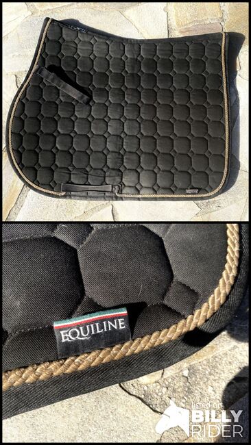 Equiline Schabracke schwarz VS, Equiline , Felicitas Wagner, Dressage Pads, Parthenstein , Image 3