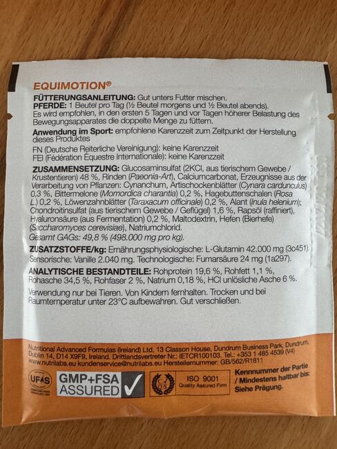Equimotion von Nutri Labs, Nutri Labs Zusatzfutter , Anna Herzer, Horse Feed & Supplements, Linden, Image 4