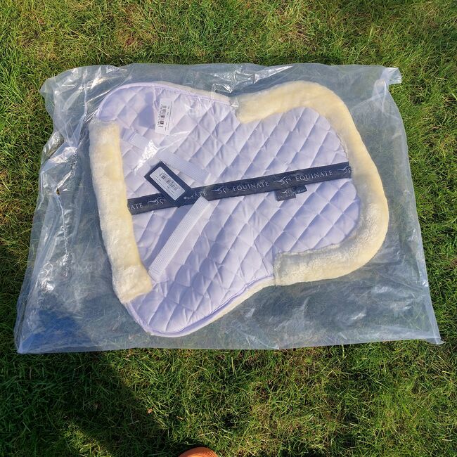 EQUINATE Sattelpad Sidney Größe 55cm weiß weich gepolstert, EQUINATE  Sidney, Nicole , Other Pads, Norderstedt