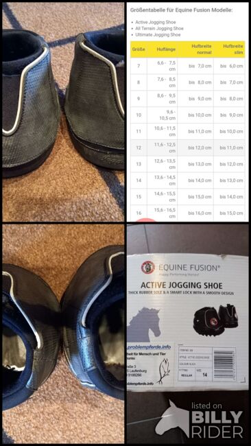Equine Fusion Active Jogger Hufschuhe Gr.14, Equine Fusion Active Jogger Hufshoe, Katharina Delfs, Hoof Boots & Therapy Boots, Angerberg, Image 9