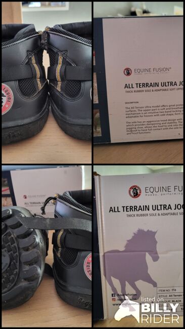 Equine Fusion Hufschuhe Gr.16, Equine Fusion  All Terrain Ultra Jogging Shoe, Anke , Hoof Boots & Therapy Boots, Essen, Image 6