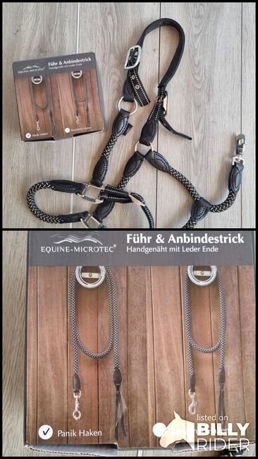 Equine Microtec Flechthalfter&Führstrick, Equine Microtec, Viola Nitsche, Halters, Hürth, Image 3
