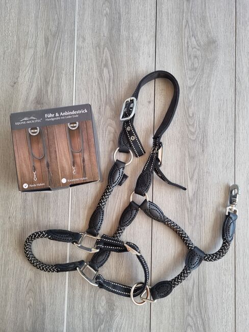 Equine Microtec Flechthalfter&Führstrick, Equine Microtec, Viola Nitsche, Halters, Hürth