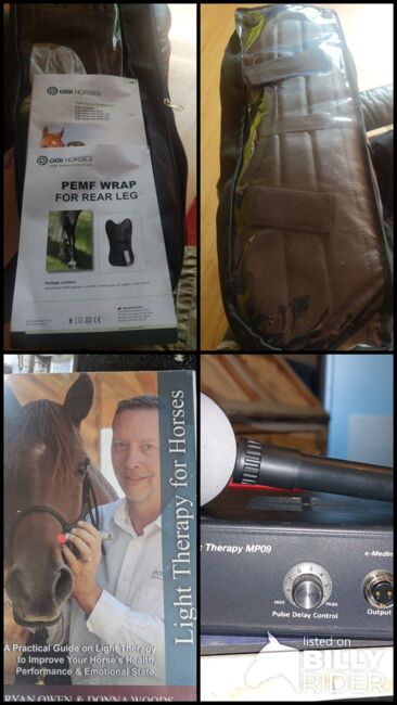 Equine Therapy PEMF rear leg wrap and electronic puls machine both are new, Omi horses PEMF equine products line PEMF wrap for rear leg, Alexander Shaun Rooken-smith, Other, Bagworth, Image 6