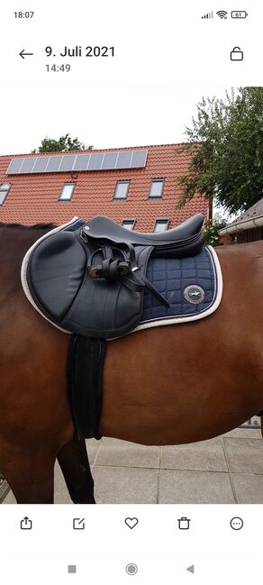 Equipe Springsattel EK 26 Special 18", Equipe EK 26 Special, Heidi Kruse, Jumping Saddle, Bassum