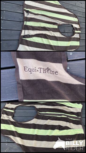 Equitheme Fleece Nierendecke, Equitheme  Stripe Fleece Nierendecke, Petra Endres, Horse Blankets, Sheets & Coolers, Langenfeld (Rheinland), Image 4