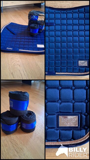 Equito Equestrian Schabracke Set, Equito Equestrian Dressurschabracke, Waltner Iris, Dressage Pads, Fischbachau, Image 6