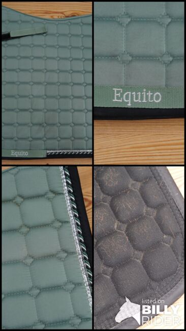 Equito Schabracke Dressur türkis mint DL DR, Equito, AC, Schabracken, Hattingen, Abbildung 9