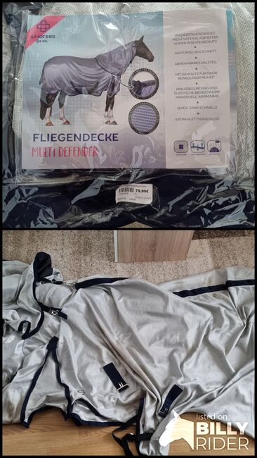 Equiva Fliegendecke 4Horses 145 Decke, 4horses, Steffi, Horse Blankets, Sheets & Coolers, Bad Oeynhausen, Image 3