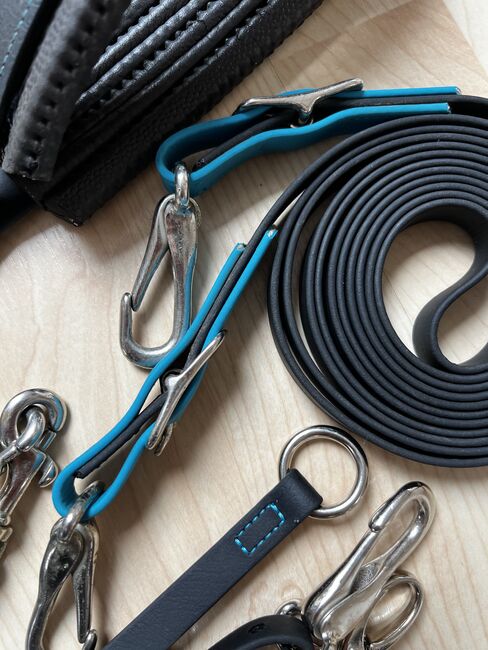 Equizaum WB-KB Equimero Kappzaum mit Zubehör Zügel schwarz Bithanger Equiclick Weiche Neckptaches, Equimero Equizaum, AC, Groundwork, Hattingen, Image 4
