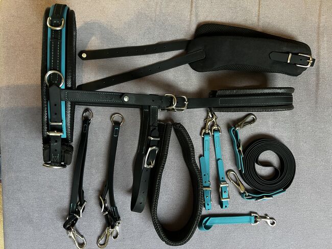 Equizaum WB-KB Equimero Kappzaum mit Zubehör Zügel schwarz Bithanger Equiclick Weiche Neckptaches, Equimero Equizaum, AC, Groundwork, Hattingen