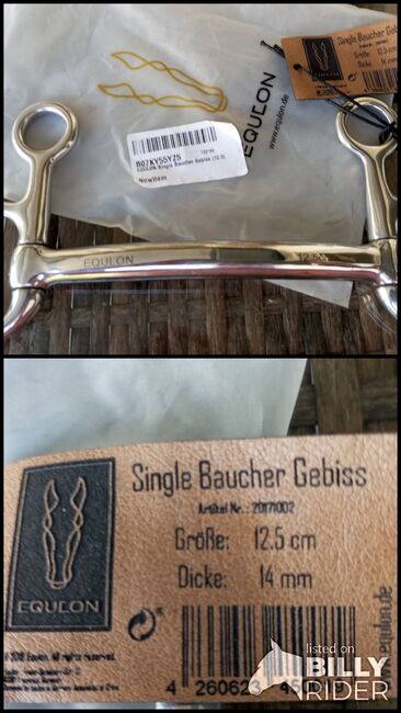 EQULON Single Baucher Gebiss, EQULON , Elisabeth Gudrun Thiebaud, Gebisse, Heiligenhaus, Abbildung 3