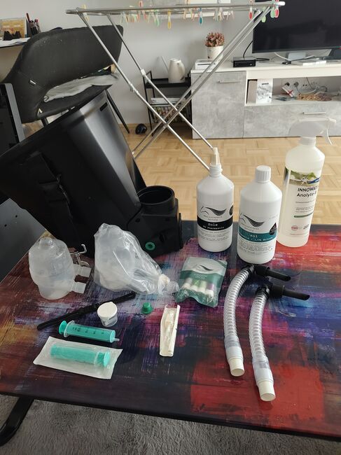 Equosonic Free - Pferdeinhalator, Medizintechnik Hartwig  Equosonic Free , Tschapeller Lorena, Für Pferde, Patriasdorf
