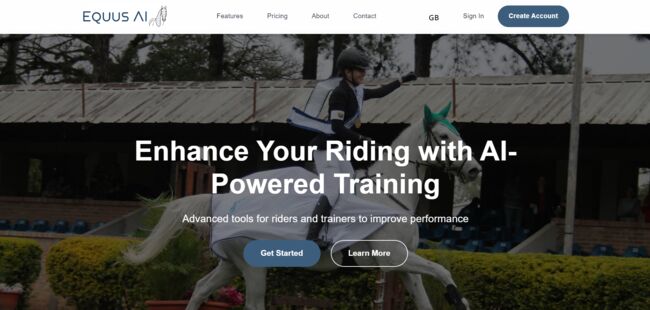 Equus AI /  Smart Coaching App Seeking Investor or Buyer, Equus AI, Axel Jobke, Equestrian Apps, Franvillers
