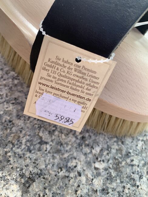 Ergononische Kardätsche Leistner, Leistner, Katharina Leis, Grooming Brushes & Equipment, Schwarzenbach, Image 5