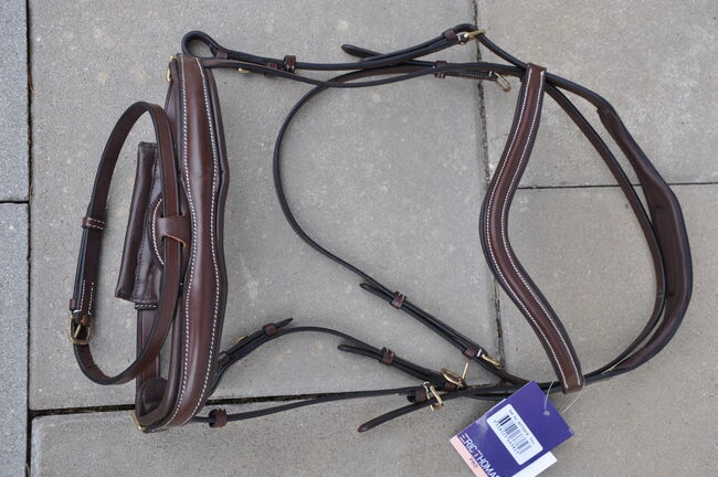 Eric Thomas PRO Design Trensenzaum in havana Gr. WB, Eric Thomas, Moni, Bridles & Headstalls, Attenkirchen