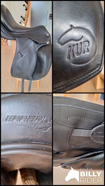 Erreplus Dressursattel Sondermodell KUR (Adelinde) 18/33, Erreplus  KUR Sondermodell auf Basis Adelinde, Tanja, Dressage Saddle, Seukendorf, Image 12