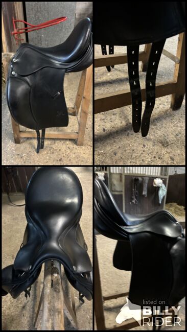 Erreplus Dressursattel Adelinde 17# schwarz, Erreplus Adelinde, Caro, Dressage Saddle, Essen, Image 6