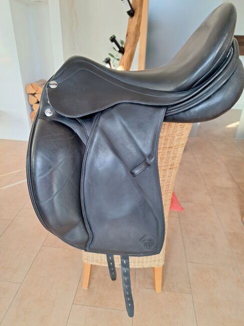 Erreplus Dressursattel Sondermodell KUR (Adelinde) 18/33, Erreplus  KUR Sondermodell auf Basis Adelinde, Tanja, Dressage Saddle, Seukendorf, Image 7