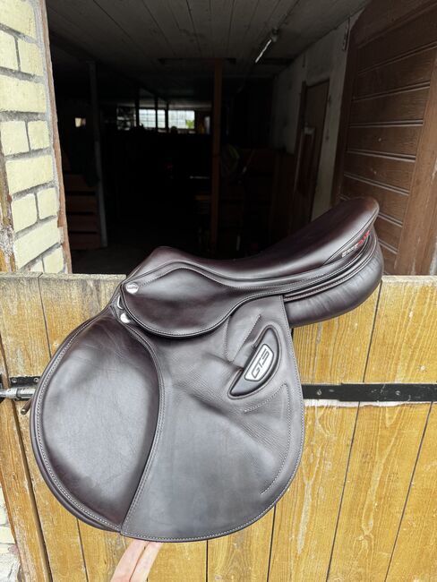 Erreplus GTS Springsattel, dark brown, Erreplus GTS, Lia, Jumping Saddle, Jestetten