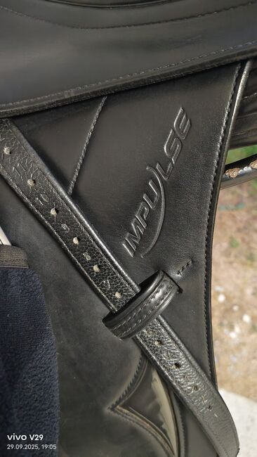 Erreplus Impuls Dressursattel 17,5" schwarz top Zustand, Erreplus Impuls, Katja Presch, Dressage Saddle, Sankt Koloman, Image 8