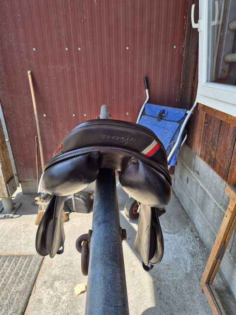 Erreplus JF Springsattel braun, Erreplus JF, Nastassja Graf, Jumping Saddle, Au, Image 4