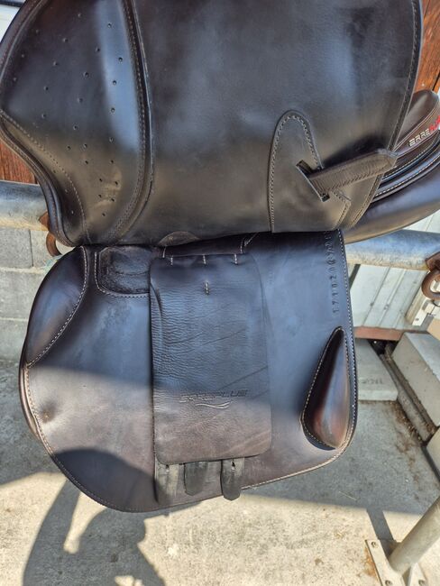 Erreplus JF Springsattel braun, Erreplus JF, Nastassja Graf, Jumping Saddle, Au, Image 5