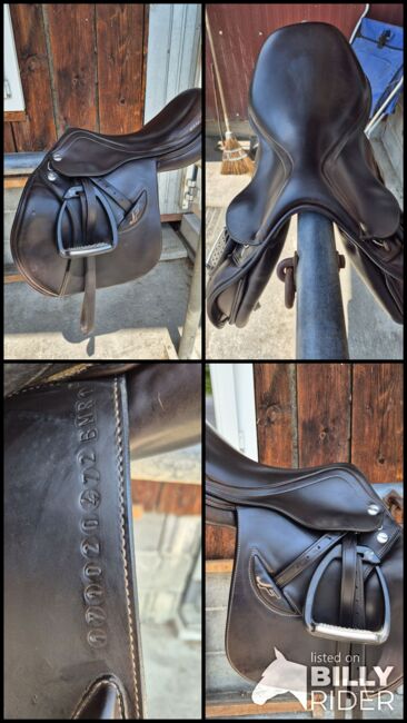 Erreplus JF Springsattel braun, Erreplus JF, Nastassja Graf, Jumping Saddle, Au, Image 7