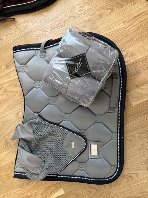ES Stockholm Crystal Grey Set, ES Stockholm Crystal Grey, Alissa, Dressage Pads, Wien