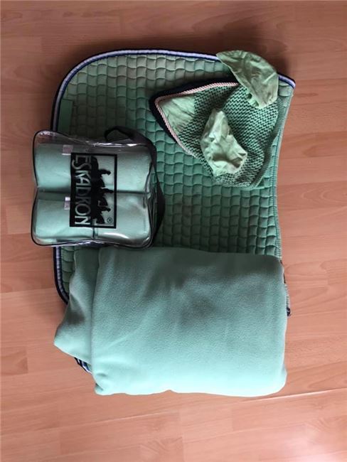 Eskaadron Set in Mint, Eskadron, Stephanie, Dressage Pads, Potsdam