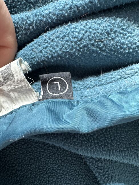 Eskadron Abschwitzdecke tealblue Fleece Diagonal 145 L, Eskadron, Jacqueline Wirth, Pferdedecken, Heilbronn , Abbildung 4