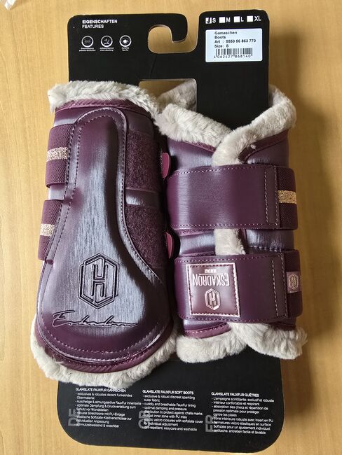 Eskadron Gamaschen cassis deepberry Heritage Pony Gr. S, Eskadron Heritage, Pferdi, Tendon Boots, Ponitz