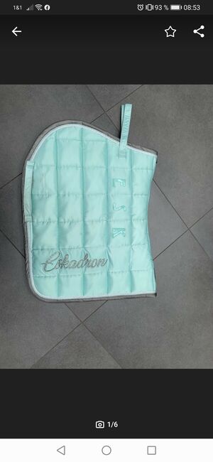 Eskadron big square glossy jade vs, Eskadron  Big square glossy , Christine Skrodt , Dressage Pads, Waldbröl 