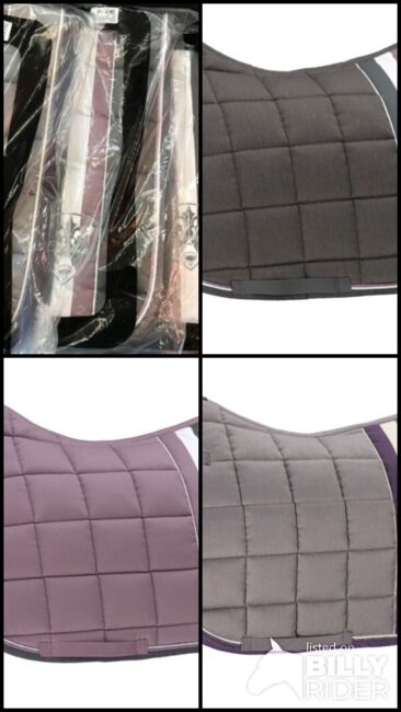 Eskadron Big Square Glossy Schabracke Dressur orchidmauve Silber anthra lila, Eskadron  Big Square und Glossy , Julia Alexandra, Czapraki, Georgsmarienhütte, Image 7