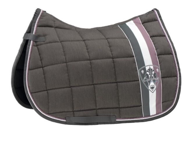 Eskadron Big Square Glossy Schabracke Dressur orchidmauve Silber anthra lila, Eskadron  Big Square und Glossy , Julia Alexandra, Dressage Pads, Georgsmarienhütte, Image 6