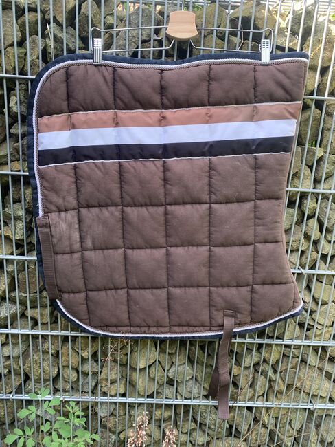 Eskadron Big Square Nougat Braun Navy DL, Eskadron Big Square, Agnes B. , Dressage Pads, Essenbach , Image 2