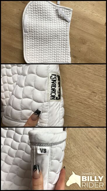 ESKADRON Cotton weiß VS, Eskadron  Cotton, Aura, Dressage Pads, Klein Bünzow, Image 4