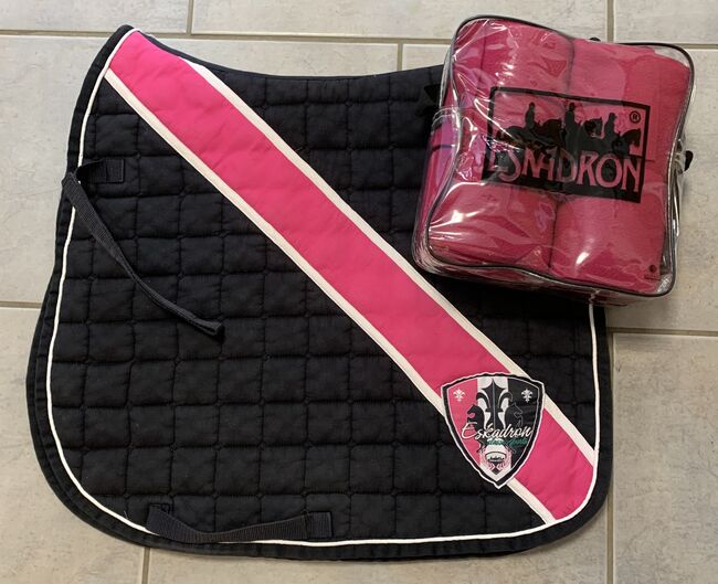 Eskadron Classic Sports Set DL Navy Pink, Eskadron, Vanessa , Dressage Pads, Nittendorf, Image 2